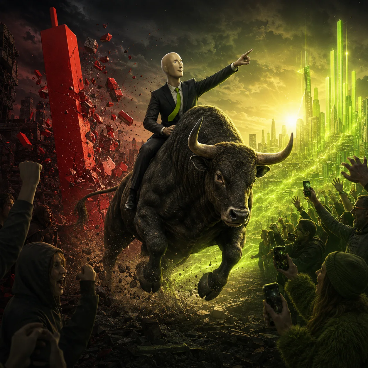 Meme Man meme: BULLRUN SZN