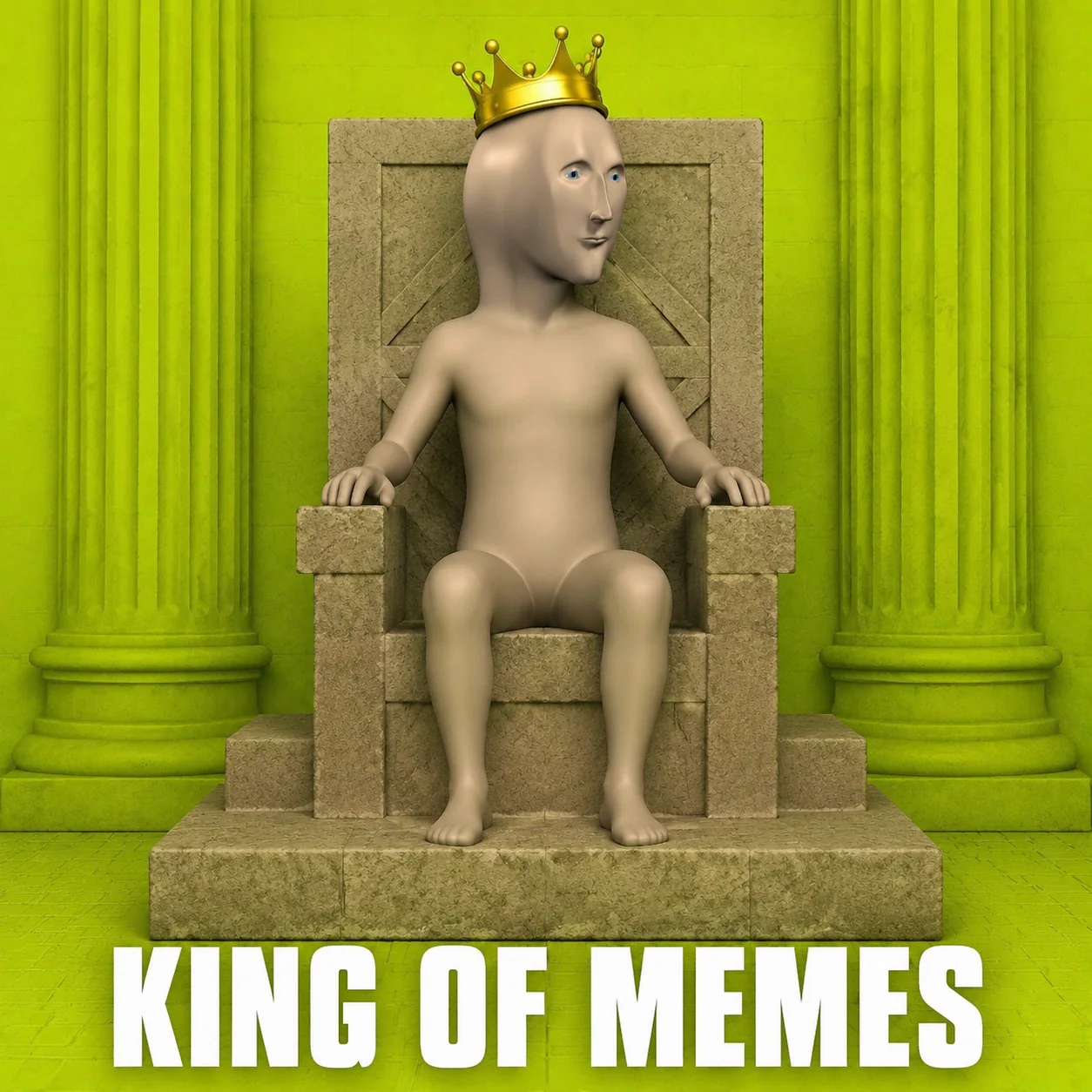Meme Man meme: KING OF MEMES